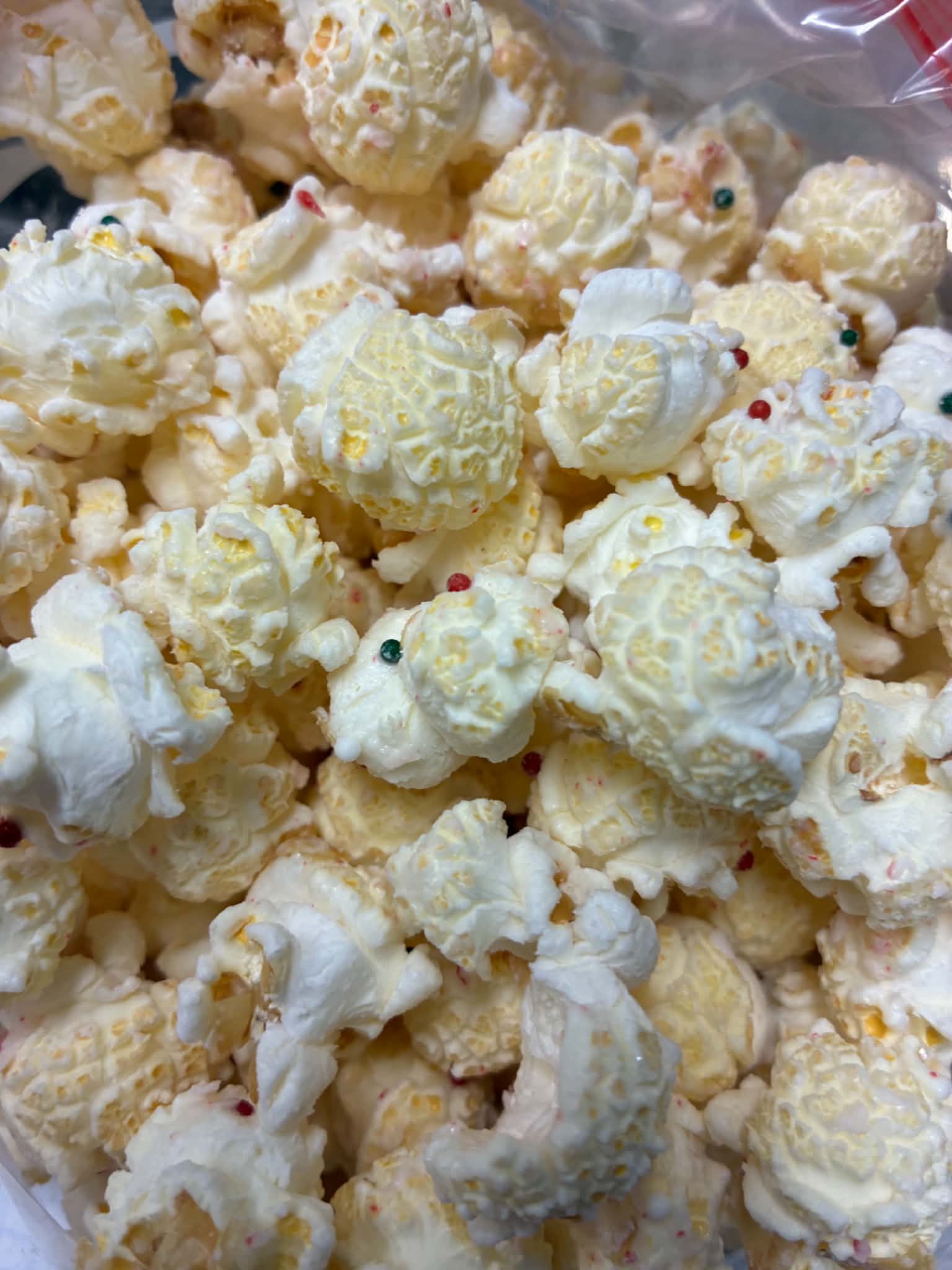 Peppermint Flavored Popcorn